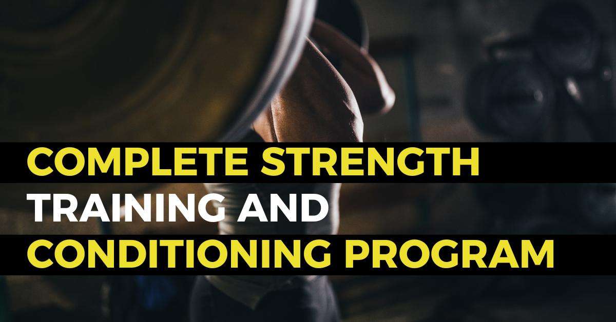 strength training and conditioning program